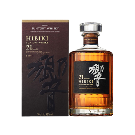 Suntory Hibiki 21 years 70 cl.