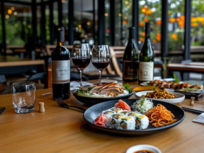 Wein und... Asiatische Küche